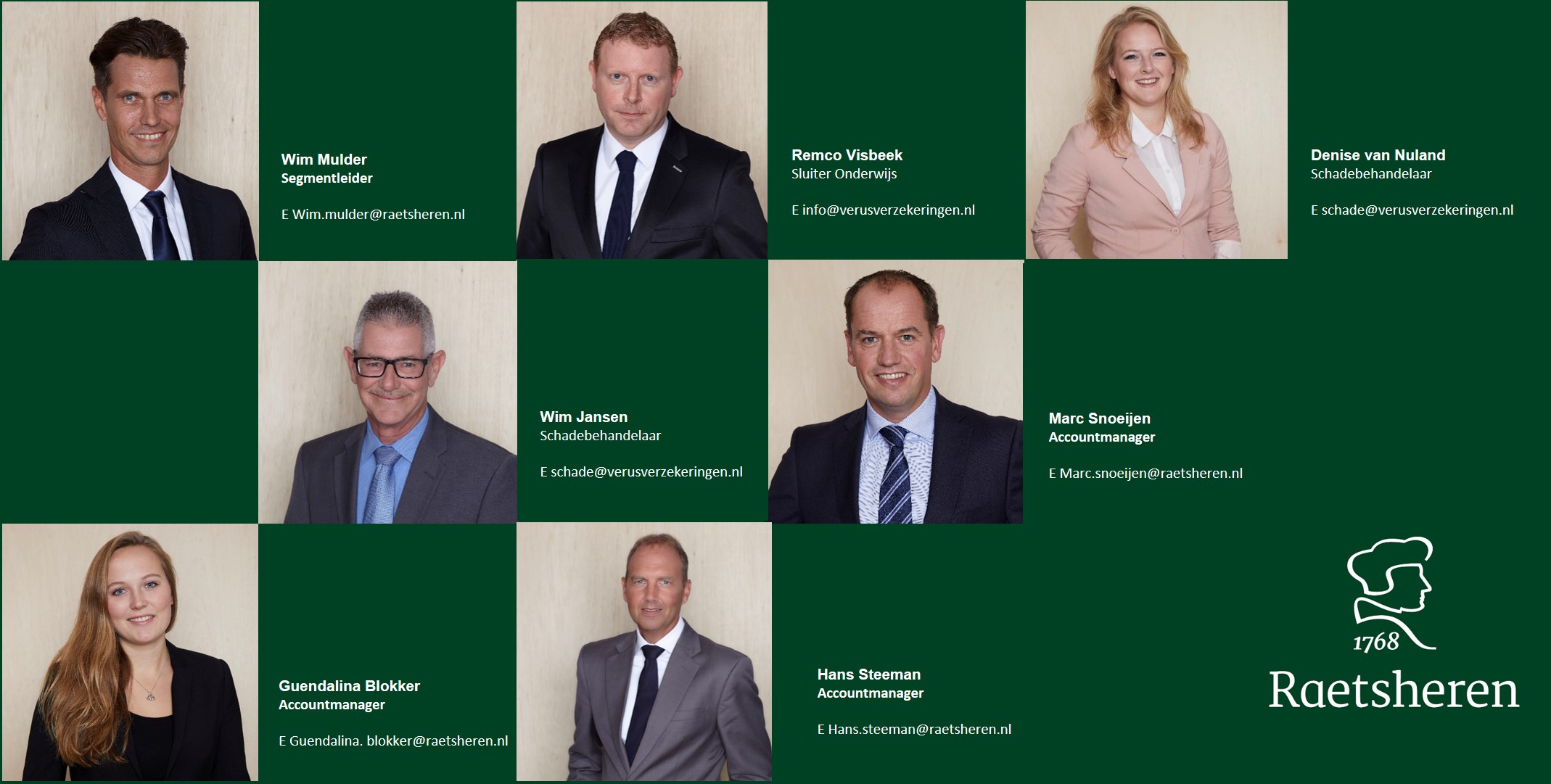 Onze onderwijsspecialisten staan altijd voor u klaar!